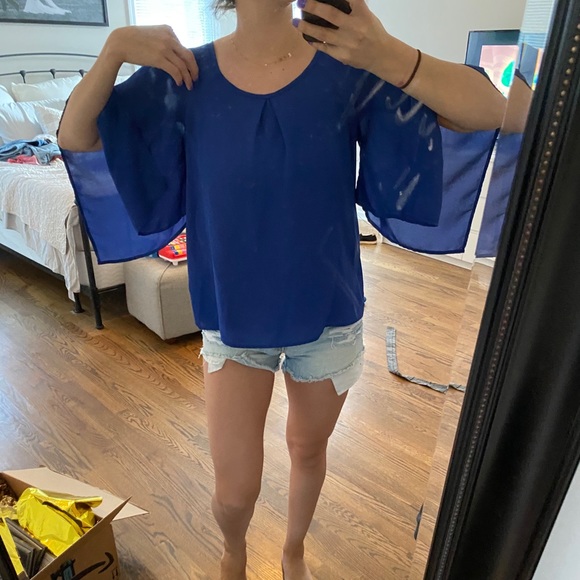 Blue blouse - Picture 3 of 3